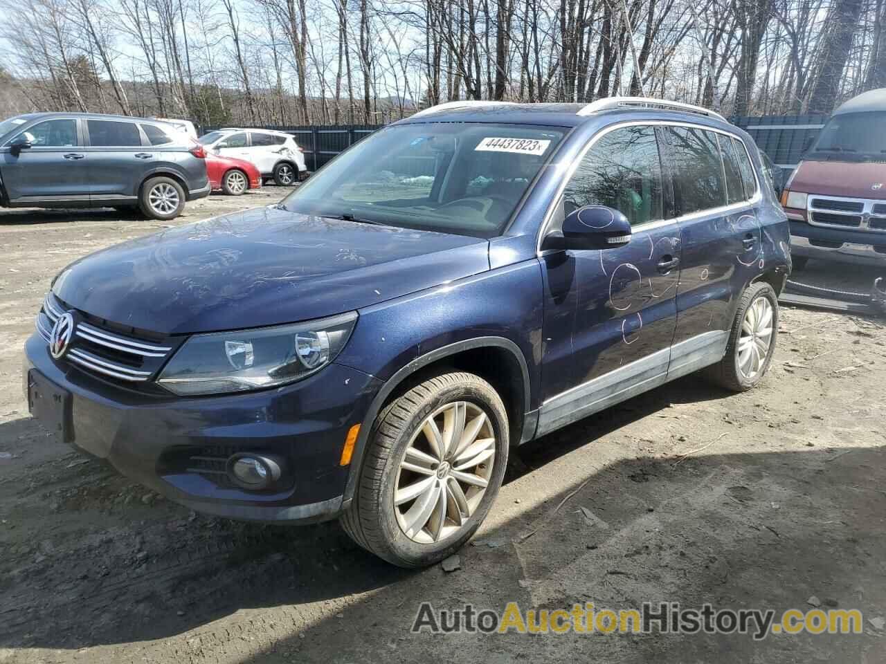 2013 VOLKSWAGEN TIGUAN S, WVGBV7AX8DW549667