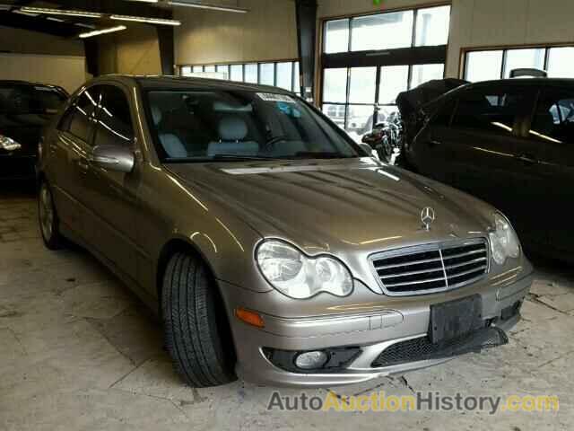 2005 MERCEDES-BENZ C230K, WDBRF40J35A722813