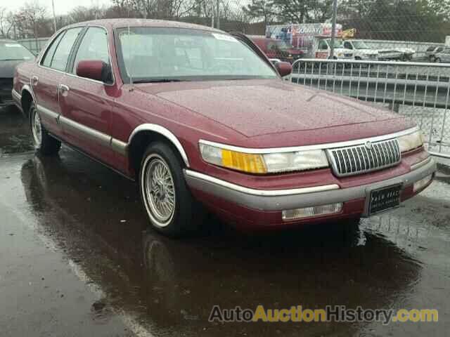 1992 MERCURY GRAND MARQ, 2MELM75W2NX709706