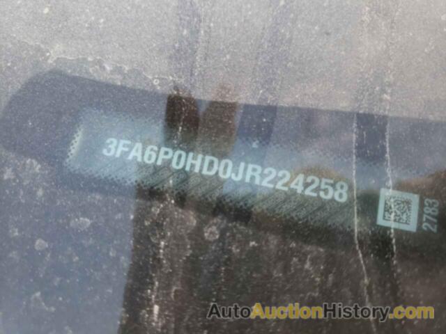 FORD FUSION SE, 3FA6P0HD0JR224258