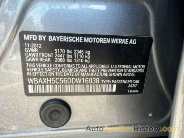 BMW 5 SERIES XI, WBAXH5C56DDW16938