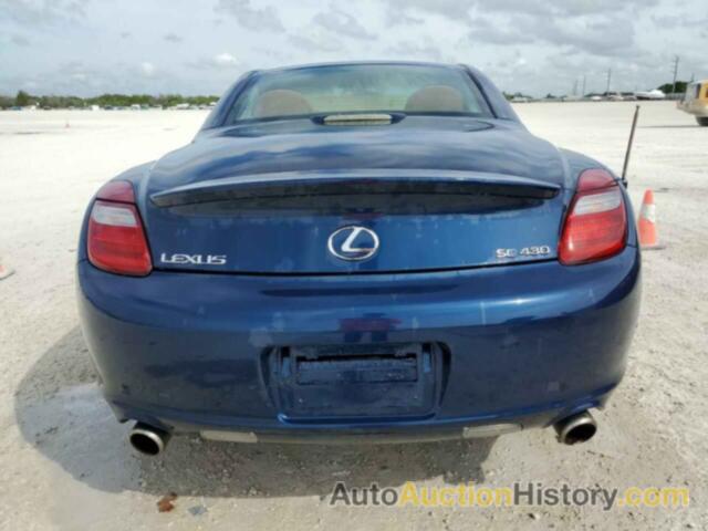 LEXUS SC430 430, JTHFN48Y269002896