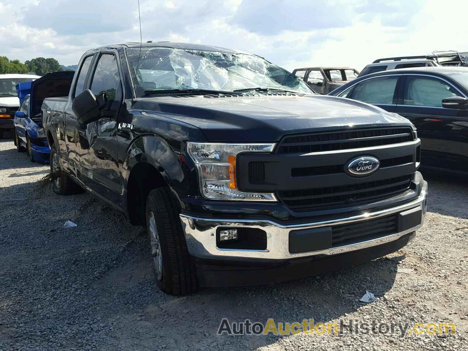 2018 FORD F150 SUPER CAB, 1FTEX1CB5JFB54917