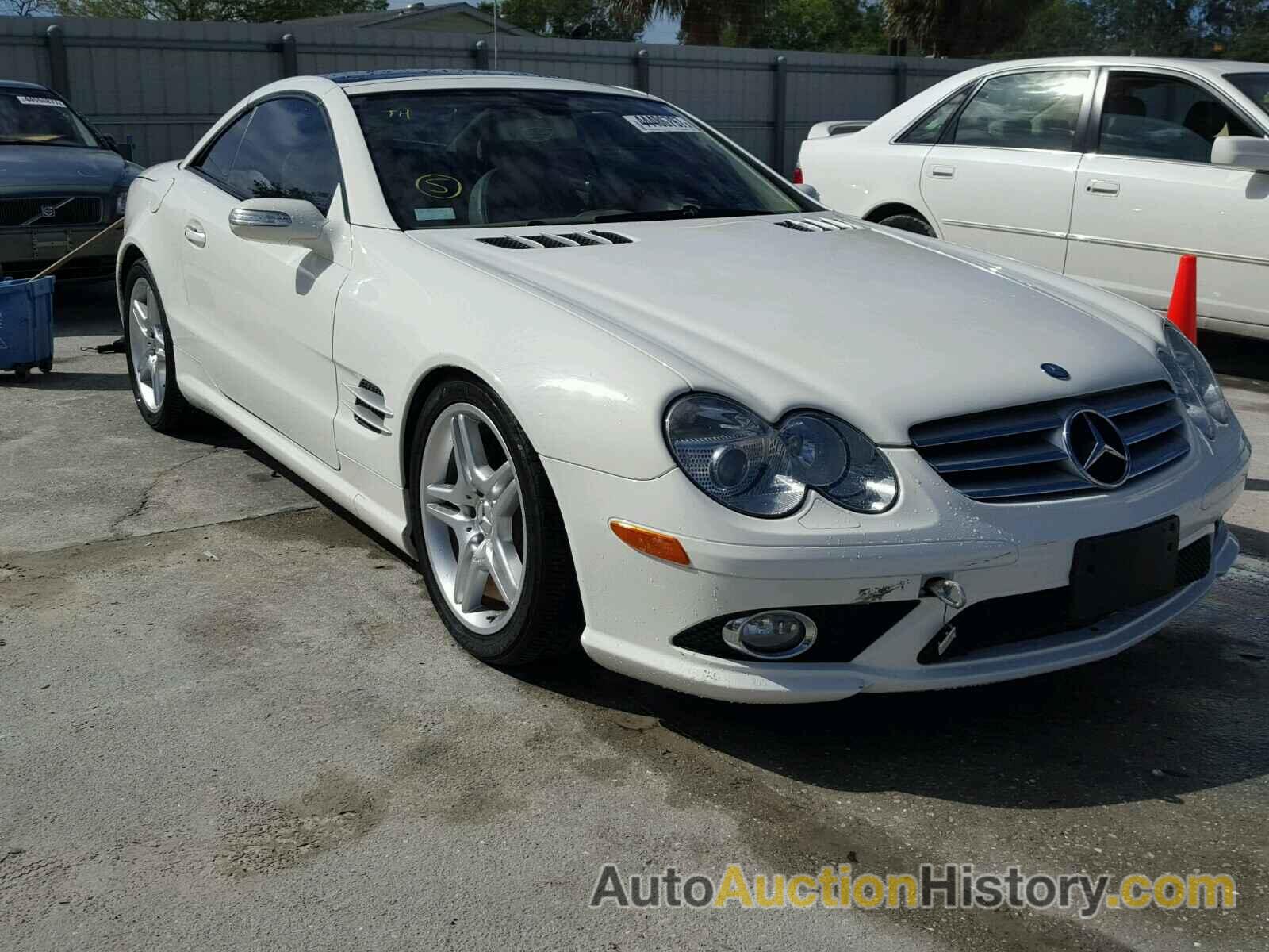 2007 MERCEDES-BENZ SL 550, WDBSK71F57F133891