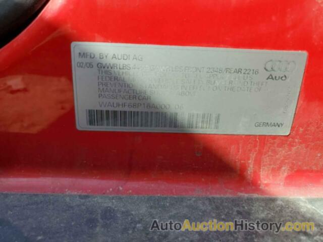 AUDI A3 2, WAUHF68P16A000806