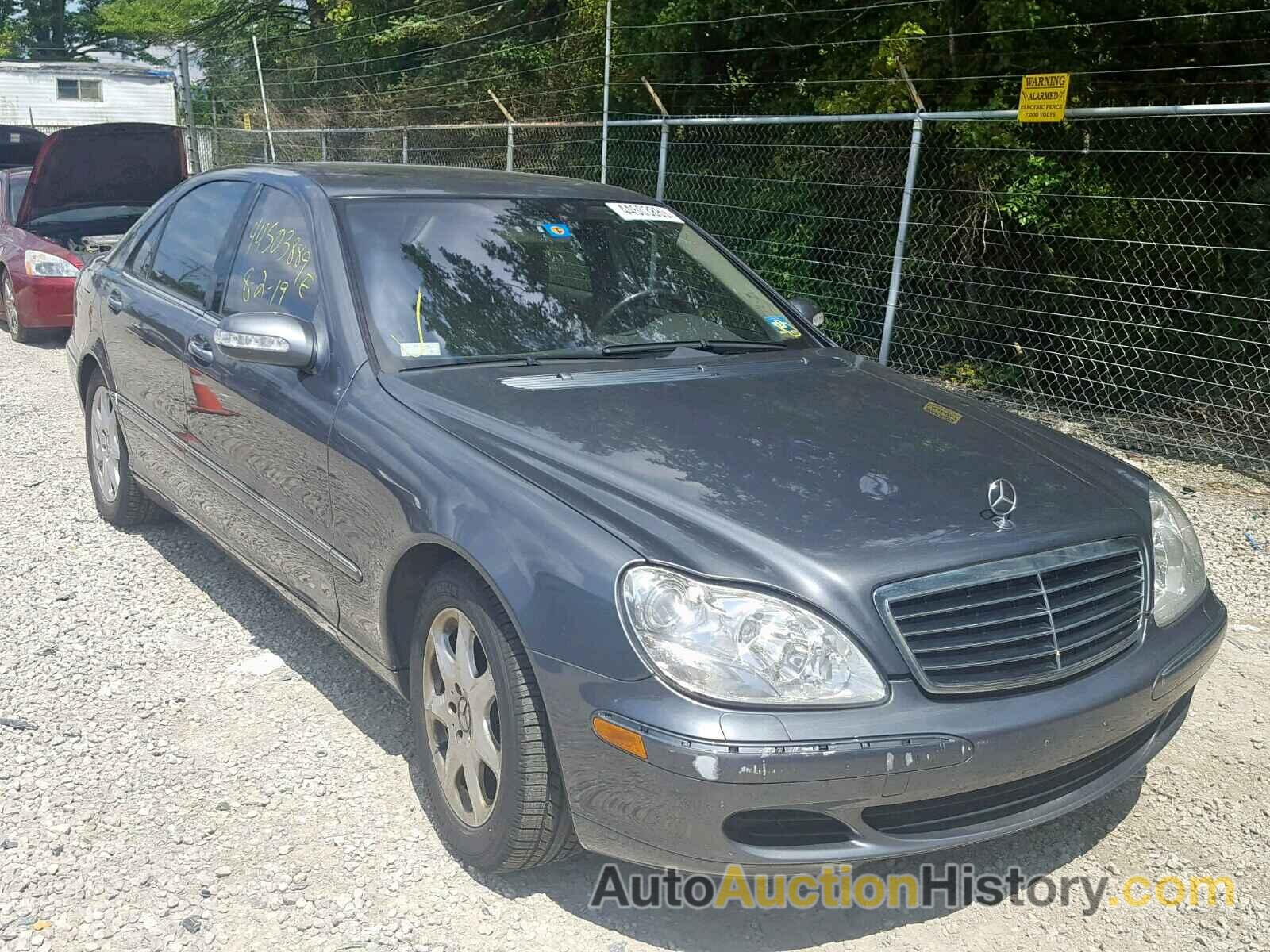 2006 MERCEDES-BENZ S 430 4MATIC, WDBNG83J66A477070