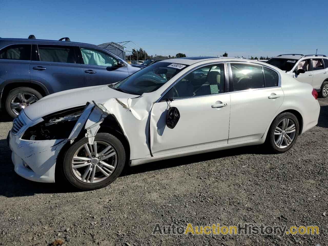 INFINITI G37 BASE, JN1CV6APXCM622537