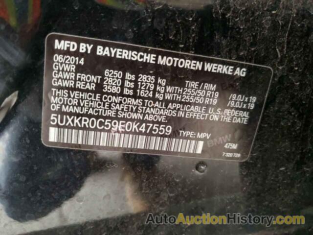 BMW X5 XDRIVE35I, 5UXKR0C59E0K47559