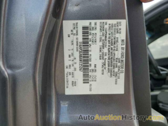 FORD FOCUS SES, 1FAHP3GN8AW125267