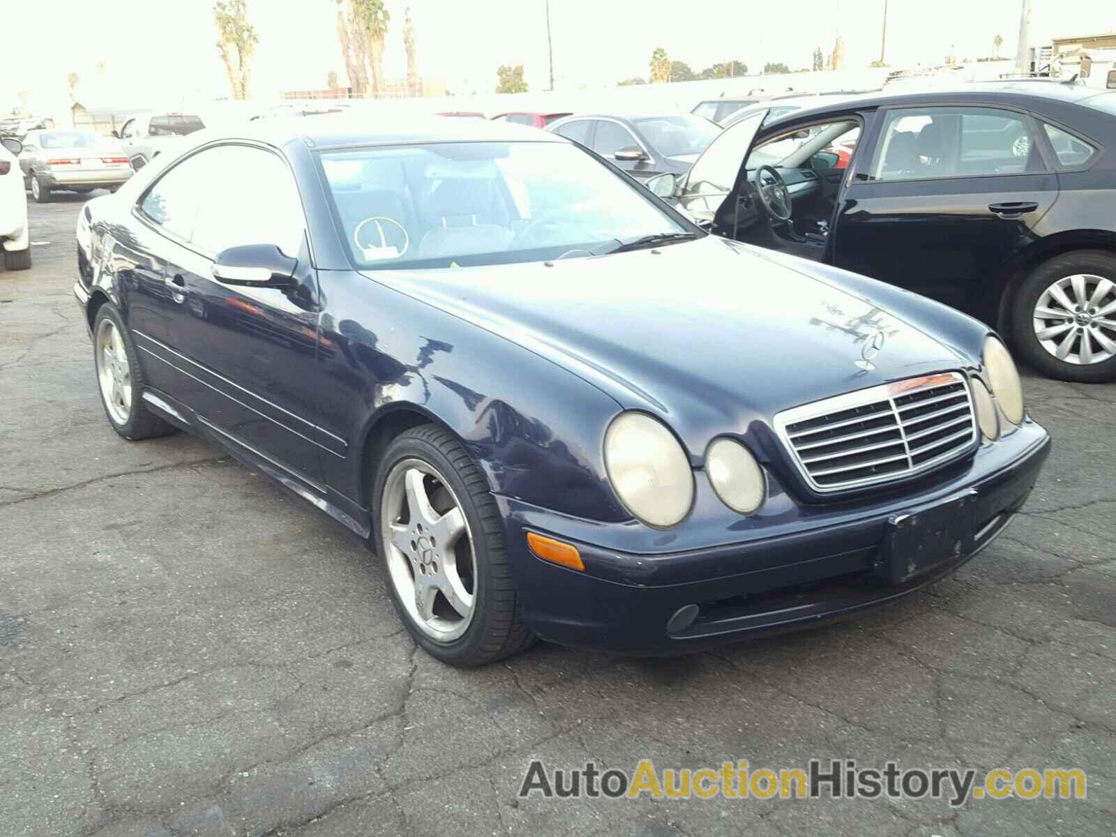 2002 MERCEDES-BENZ CLK 430, WDBLJ70G12T107543