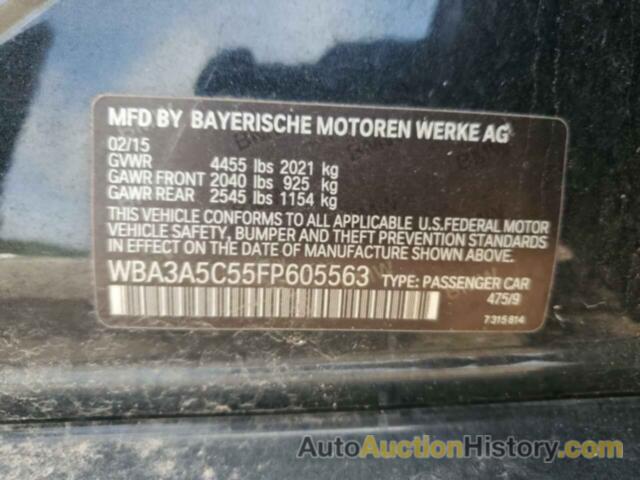 BMW 3 SERIES I, WBA3A5C55FP605563
