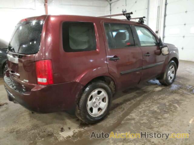 HONDA PILOT LX, 5FNYF4H20DB074962