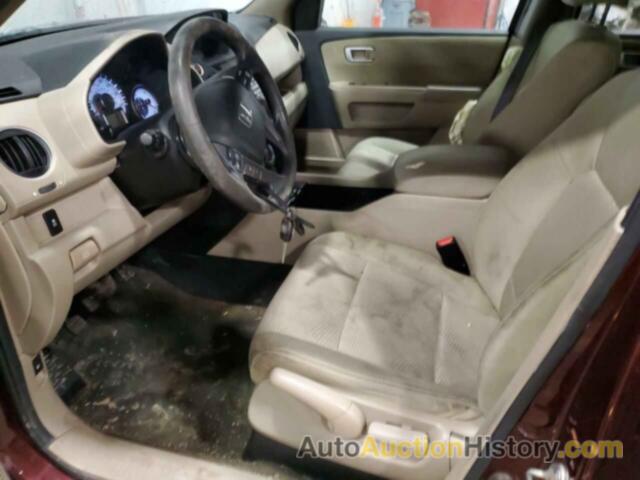 HONDA PILOT LX, 5FNYF4H20DB074962