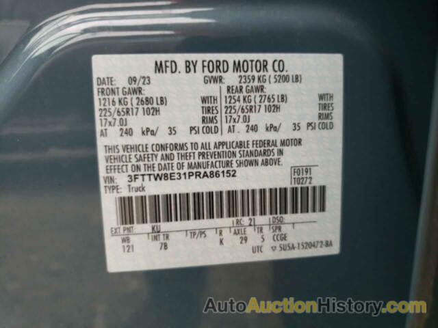 FORD MAVERICK XL, 3FTTW8E31PRA86152