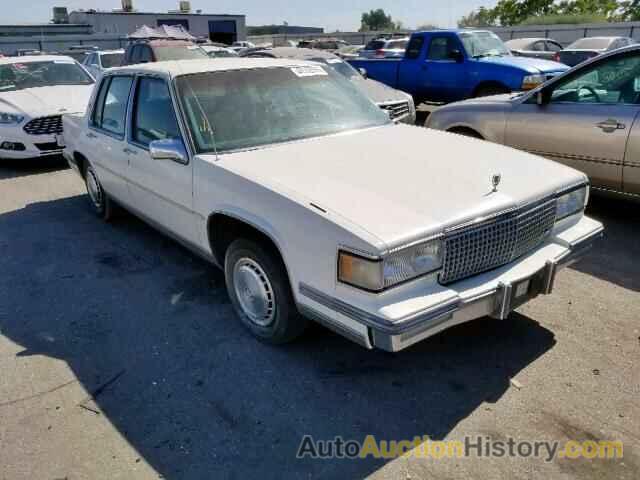 1987 CADILLAC DEVILLE, 1G6CD5189H4229738