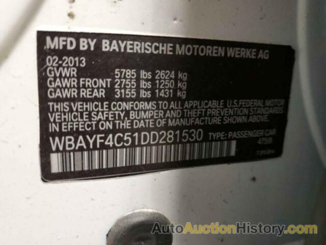 BMW 7 SERIES LXI, WBAYF4C51DD281530