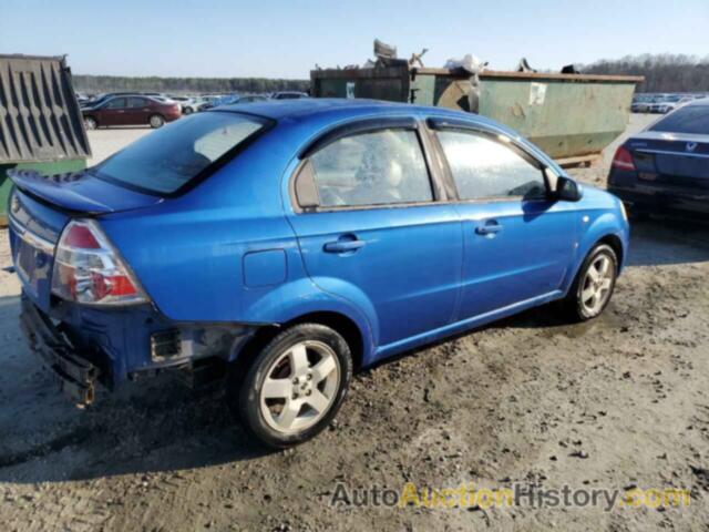 CHEVROLET AVEO LT, KL1TG56657B064350