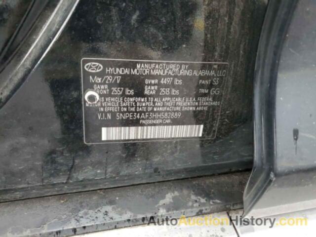 HYUNDAI SONATA SPORT, 5NPE34AF3HH582889