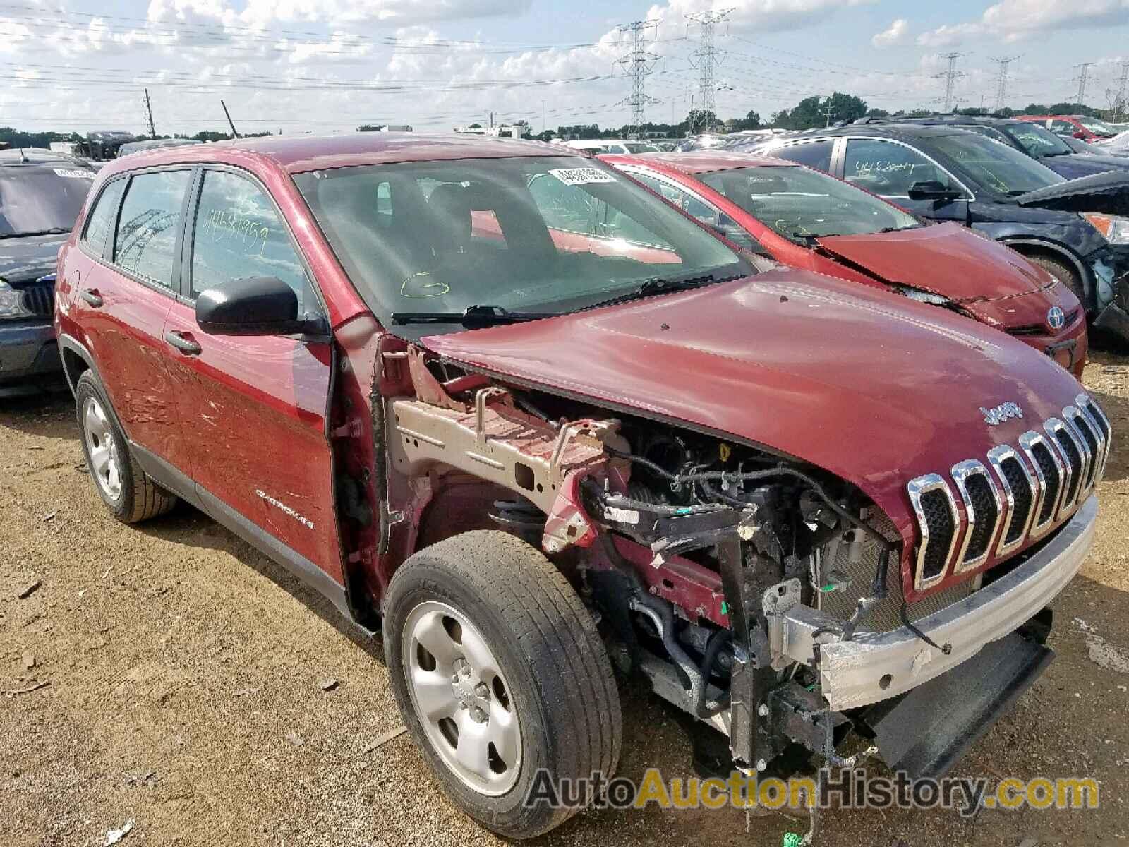 2017 JEEP CHEROKEE S SPORT, 1C4PJMAB2HD230615