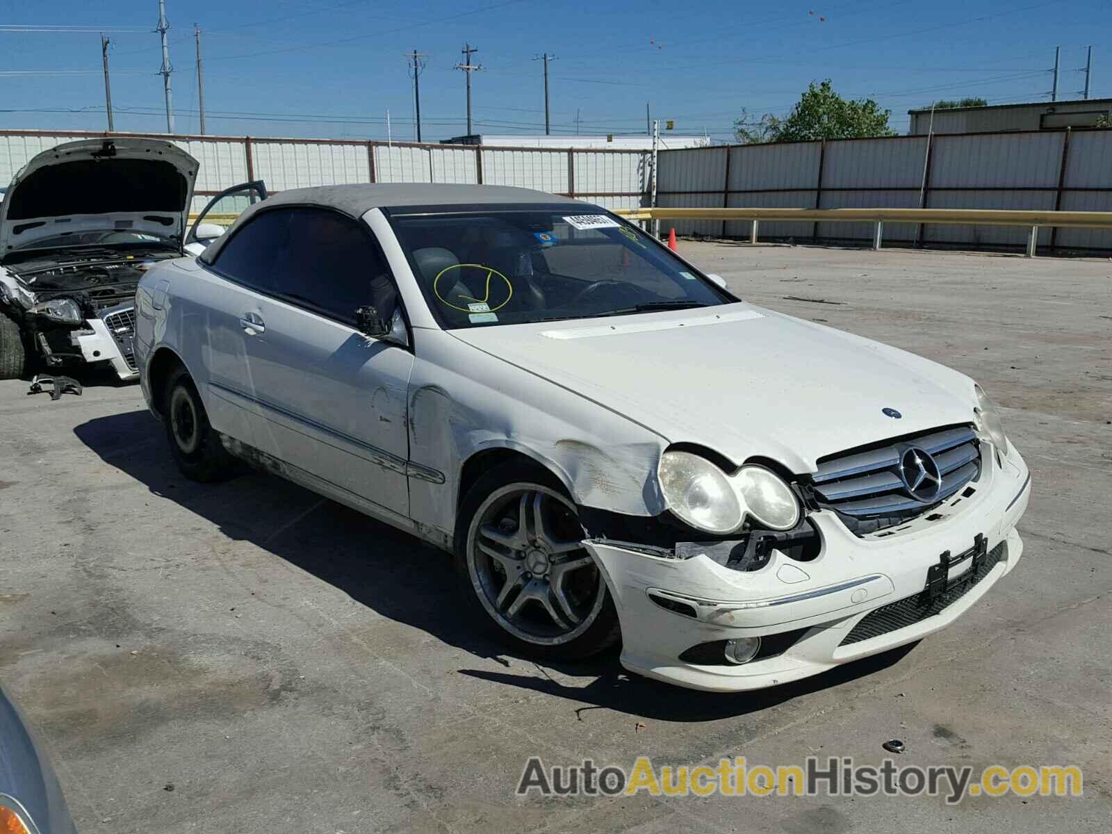 2008 MERCEDES-BENZ CLK 550, WDBTK72FX8T089683