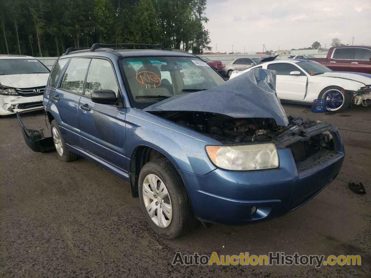 2008 SUBARU FORESTER 2.5X, JF1SG63648H708603