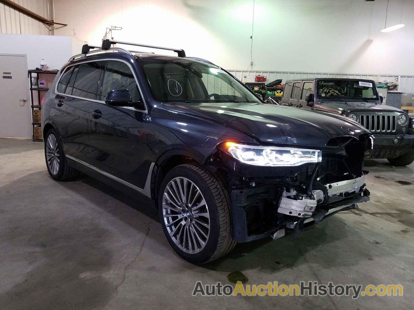 2020 BMW X7 XDRIVE4 XDRIVE40I, 5UXCW2C02L0E74783