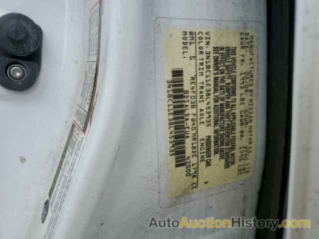 NISSAN VERSA S, 3N1BC11E38L453935