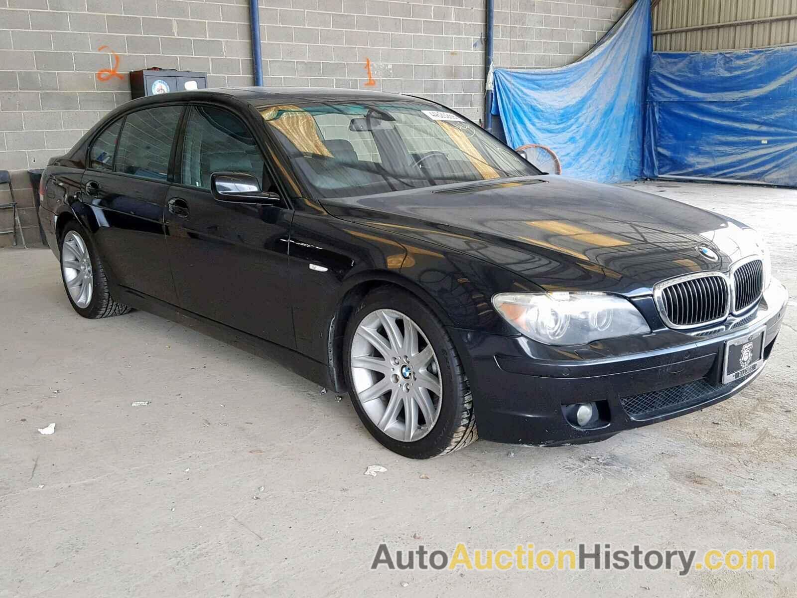 2006 BMW 750 LI, WBAHN83536DT59514