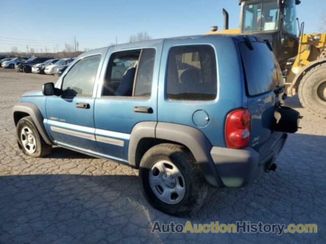 JEEP LIBERTY SPORT, 1J4GL48K63W553198