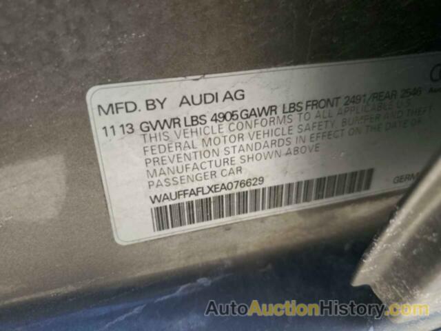 AUDI A4 PREMIUM PLUS, WAUFFAFLXEA076629