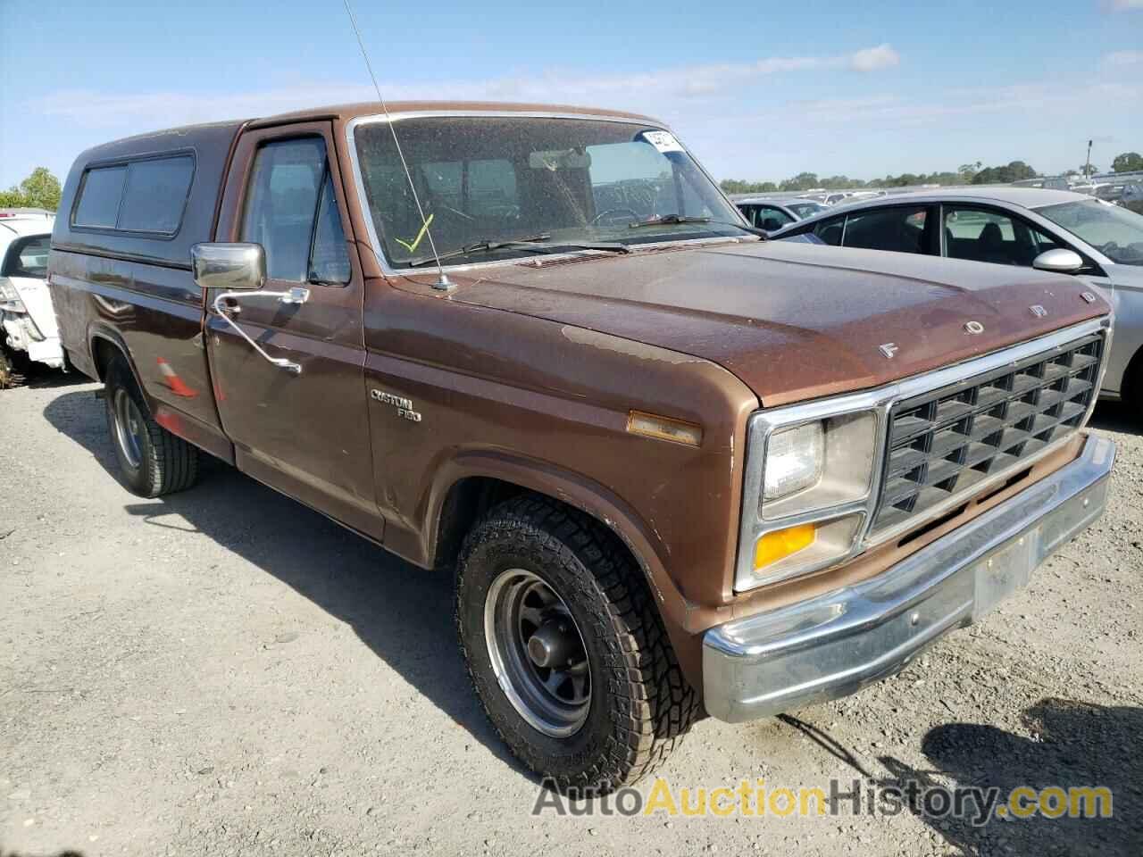 1981 FORD F150, 1FTDF15E5BLA18747