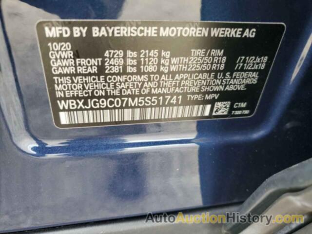 BMW X1 XDRIVE28I, WBXJG9C07M5S51741