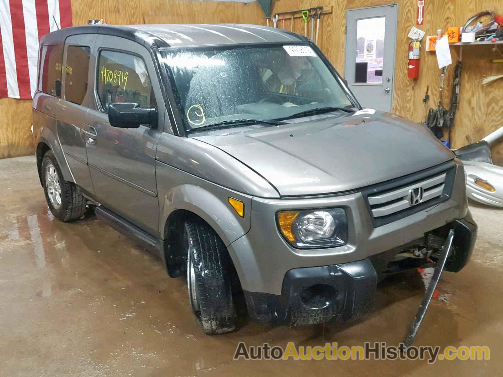 2008 HONDA ELEMENT EX, 5J6YH287X8L003033