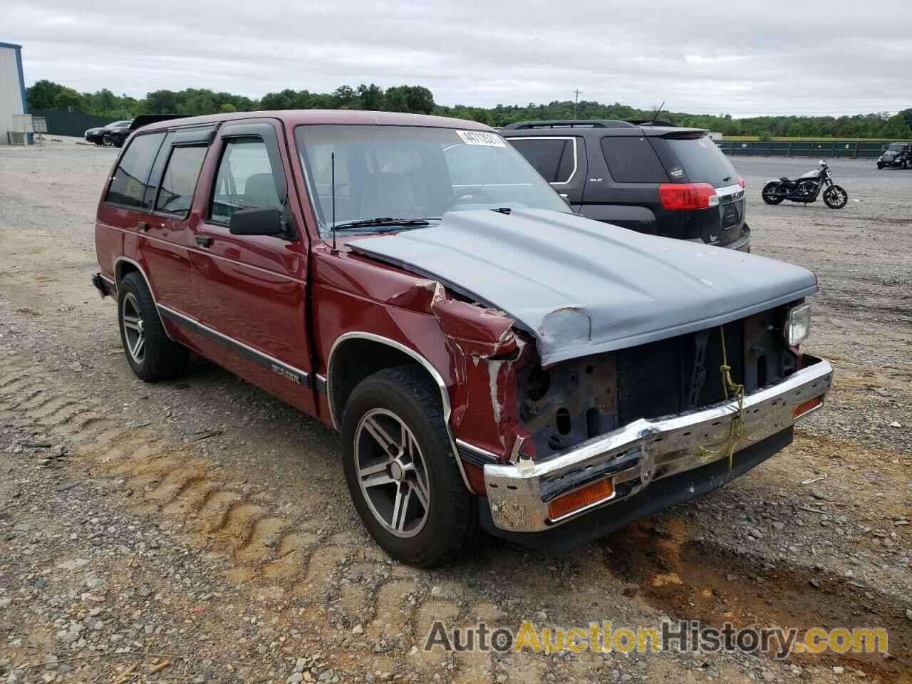 1992 CHEVROLET BLAZER S10, 1GNCS13Z0N2142441