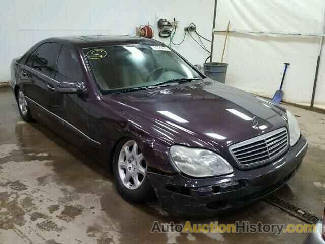 2000 MERCEDES-BENZ S430, WDBNG70J1YA005991