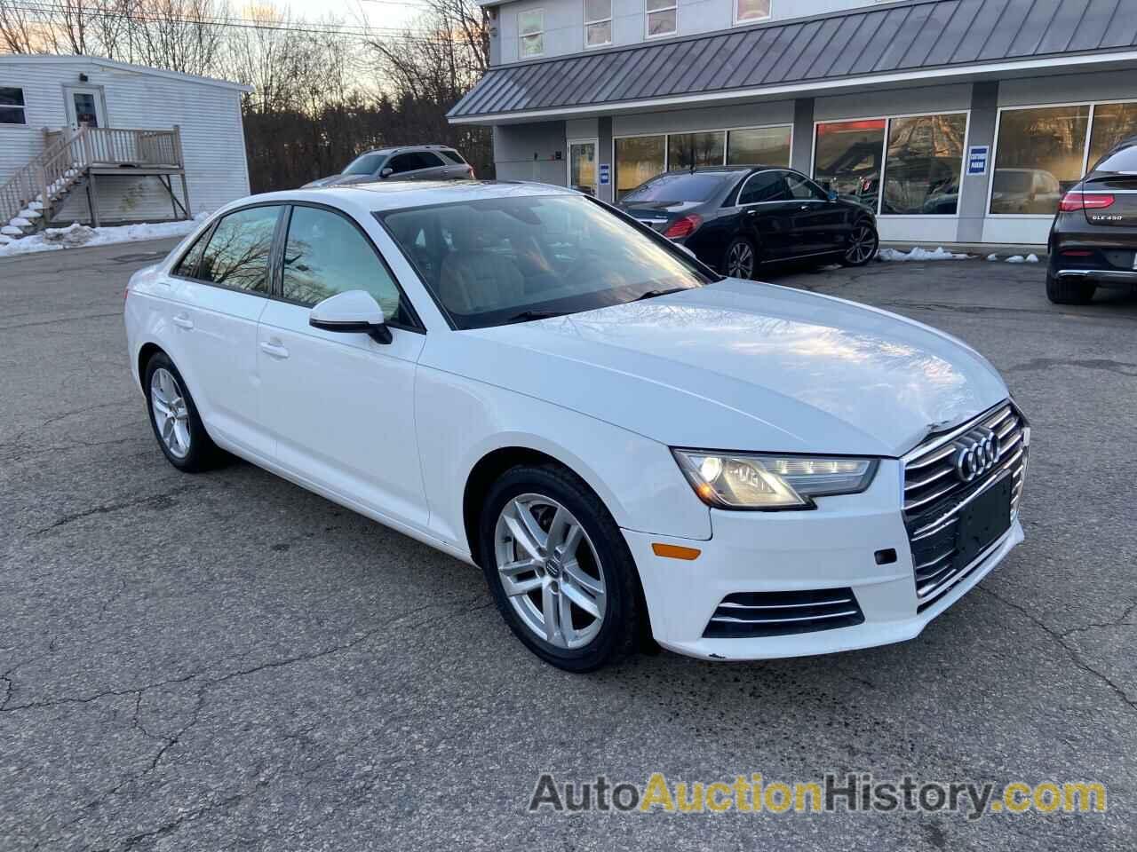 2017 AUDI A4 PREMIUM, WAUGNAF42HN057800