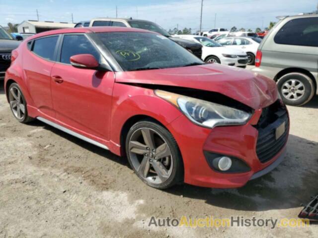 HYUNDAI VELOSTER TURBO, KMHTC6AEXFU221765