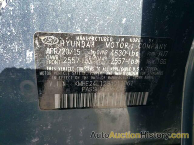 HYUNDAI SONATA HYBRID, KMHE24L12GA011061