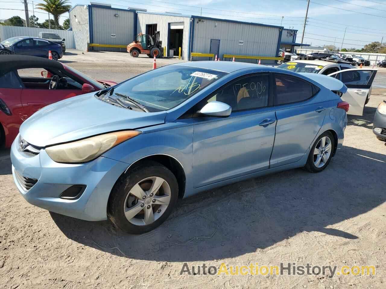 HYUNDAI ELANTRA GLS, KMHDH4AE7DU721468