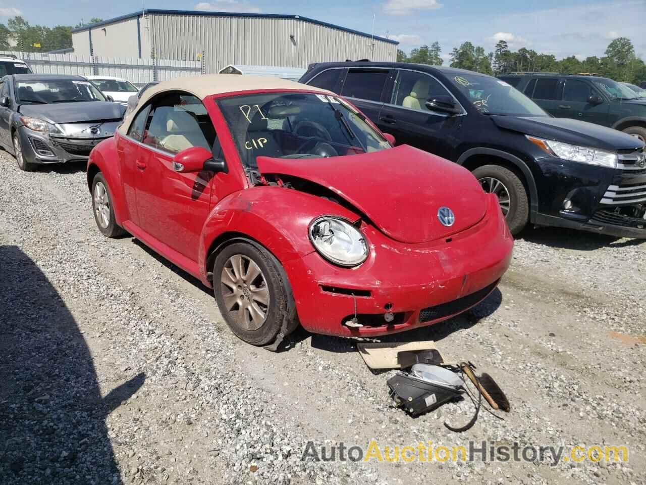 2008 VOLKSWAGEN BEETLE CONVERTIBLE S, 3VWPF31Y68M413288