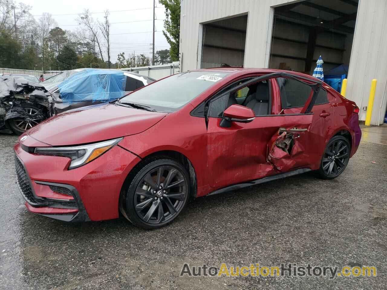 TOYOTA COROLLA SE, 5YFS4MCE6PP151257