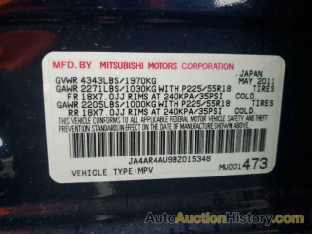 MITSUBISHI OUTLANDER SE, JA4AR4AU9BZ015348