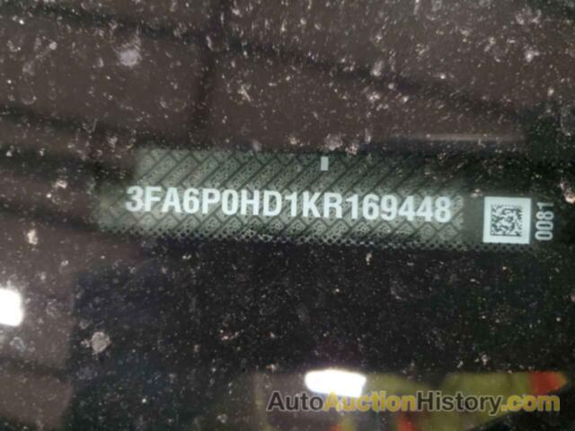 FORD FUSION SE, 3FA6P0HD1KR169448