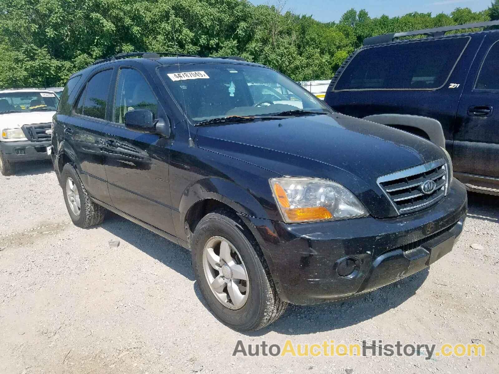 2007 KIA SORENTO EX, KNDJC736675670265