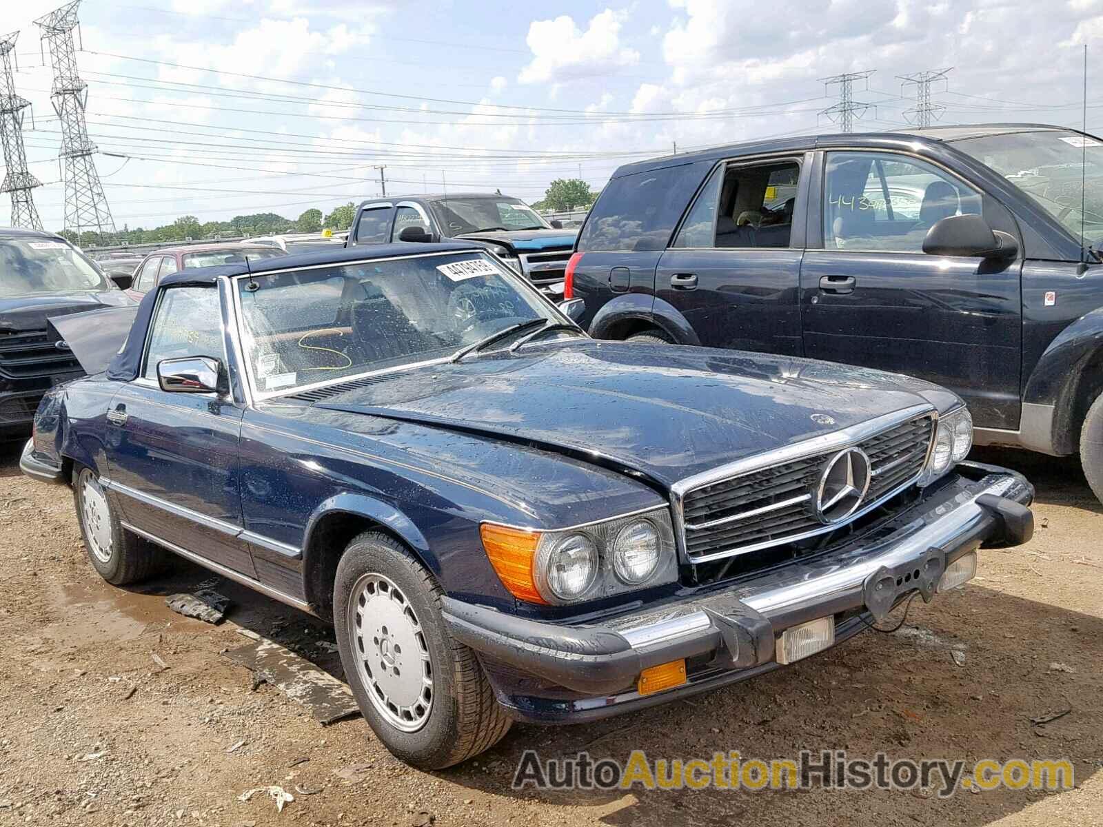 1989 MERCEDES-BENZ 560 SL SL, WDBBA48D2KA091868