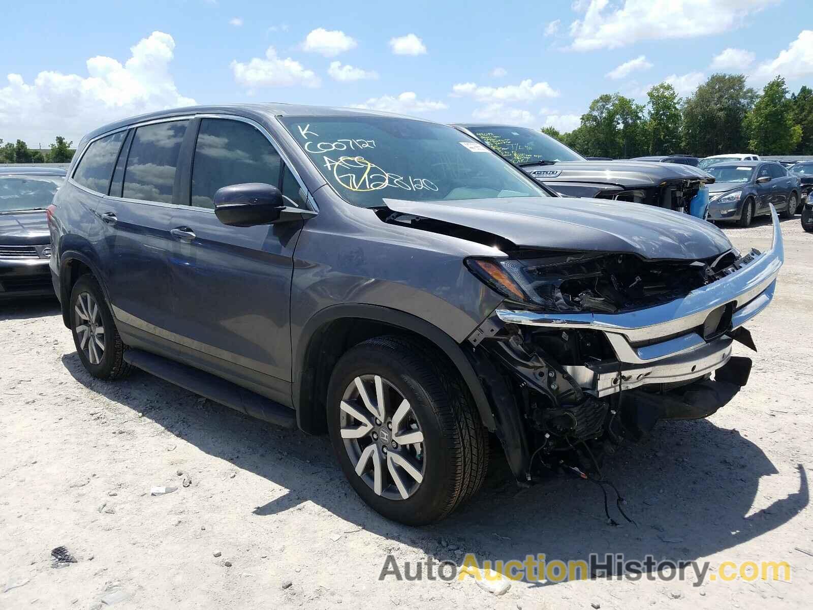 2020 HONDA PILOT EXL, 5FNYF5H53LB002040