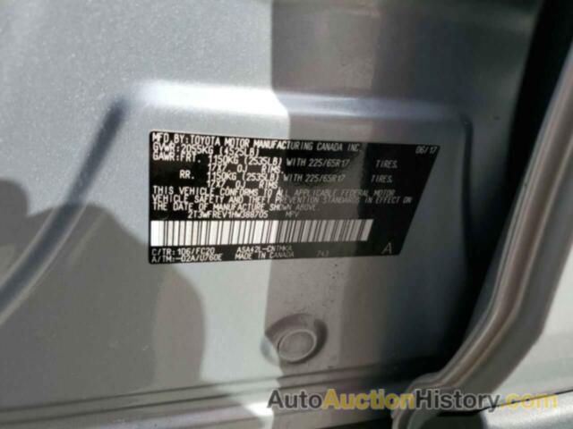 TOYOTA RAV4 XLE, 2T3WFREV1HW388705