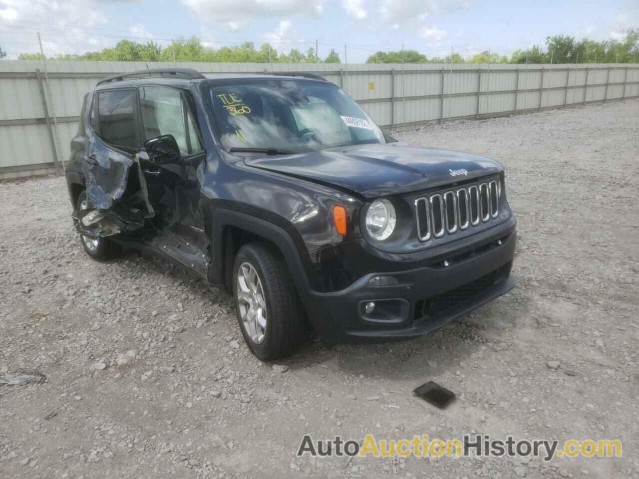 2016 JEEP RENEGADE LATITUDE, ZACCJABTXGPE19307