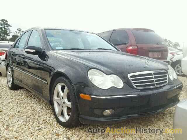 2007 MERCEDES-BENZ C230, WDBRF52H07A919067