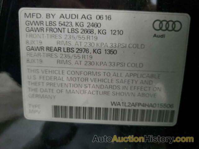 AUDI Q5 PREMIUM PLUS, WA1L2AFP4HA015506